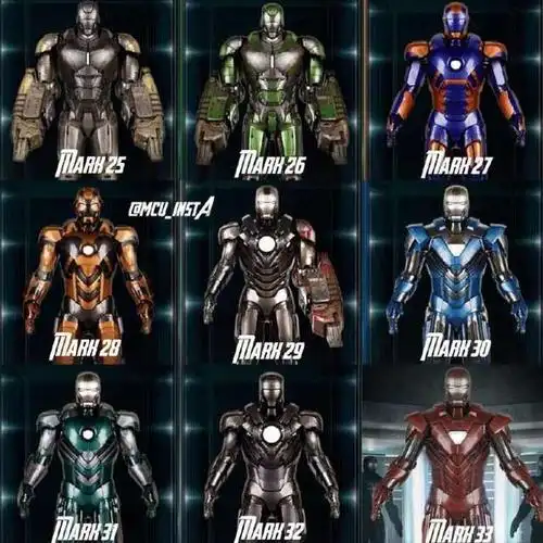 最全钢铁侠战甲系列合集唯独少了这一件