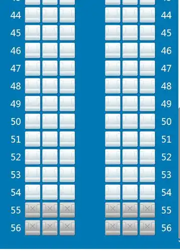 738海南航空hu7808选哪个座位好