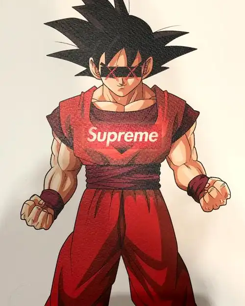 death nyc ドラゴンボール 孙悟空 × supreme × kaws