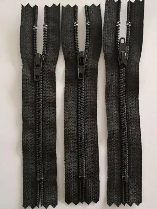 ykk3号尼龙拉链黑色