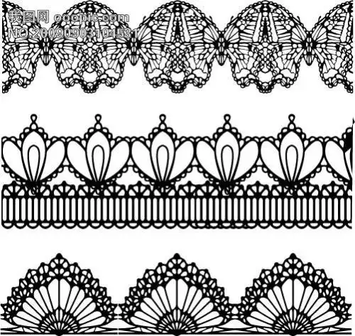 怎样画蕾丝