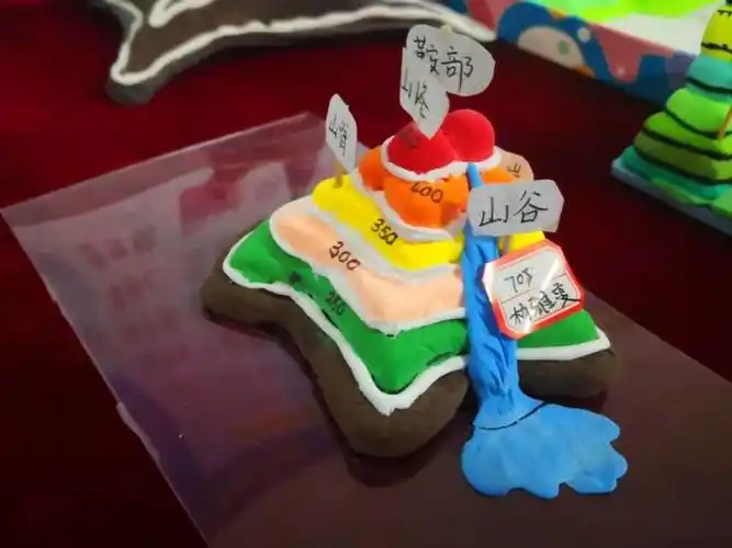 "小制作 大地理"模型制作指尖上的地图