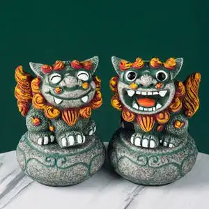 石敢当狮子喜狮闽南风狮爷家居书桌摆件装饰厦门泉州文创礼物