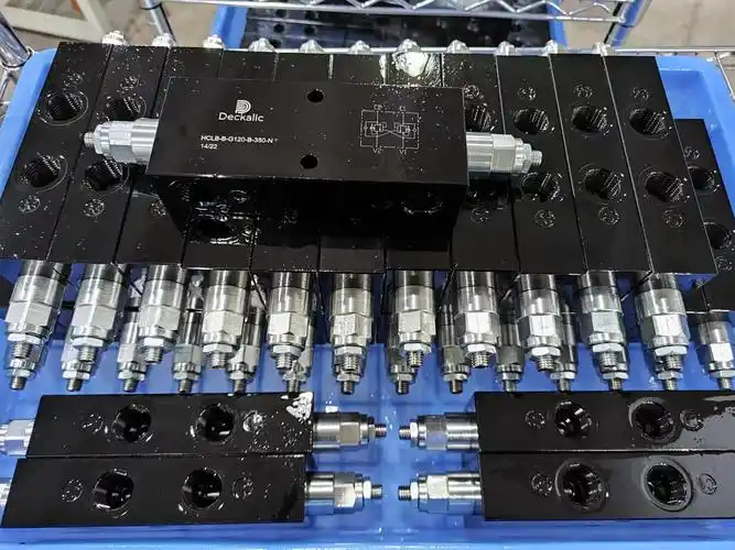 现货供应油源阀块 专业设计插装阀块