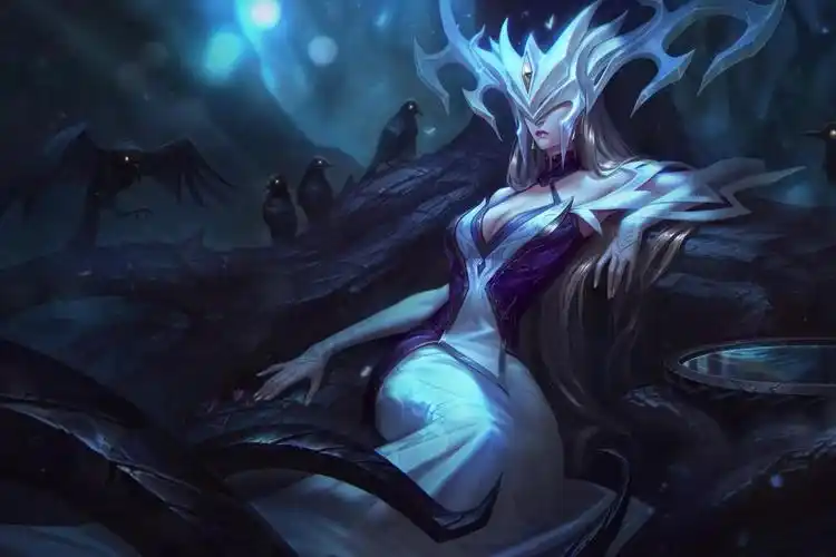 电脑平板电视机3000x2000英雄联盟冰女丽桑卓冰霜女巫魔女皮肤1壁纸