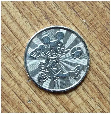 米老鼠铁币游戏币代币老虎币硬币娃娃机游戏币米奇踢球代币定做