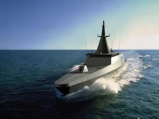 法国dcns集团建造追风级巡逻舰完成船体合拢