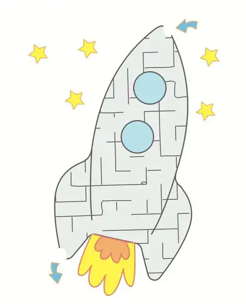 太空主题迷宫