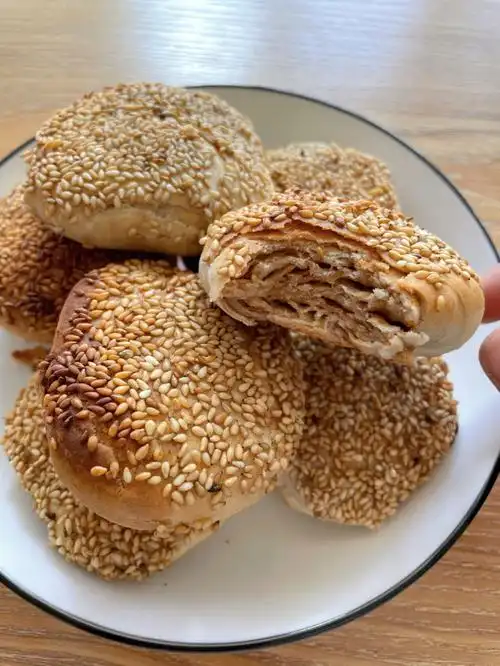 老北京麻酱烧饼 芝麻烧饼