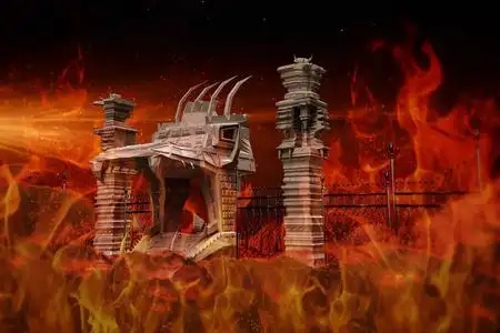 怕怕地狱之门照片