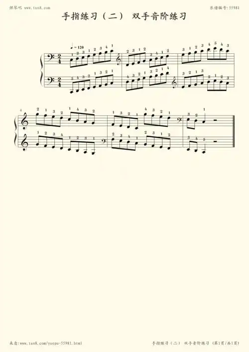 大调音阶,钢琴谱》小贝教你弹钢琴 第24课,文武贝(五线谱 钢琴曲 指法