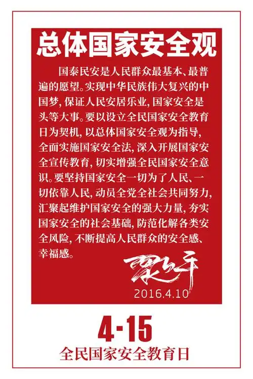 图解总体国家安全观