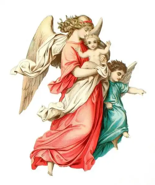 欧洲风格天顶画天使油画二