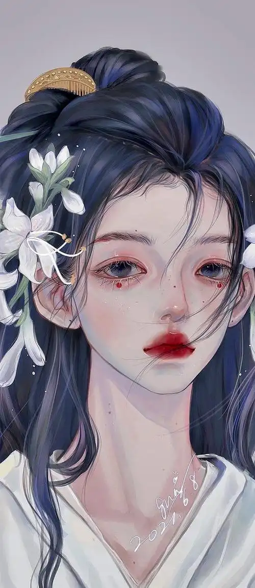 古风女手绘 - 堆糖,美图壁纸兴趣社区