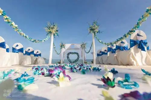 苏梅岛纱丽拉雅别墅沙滩婚礼 sareeraya villas & suites samui