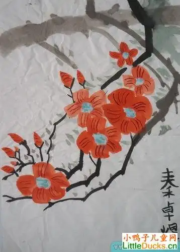 国画作品相关图片热点图集小学生绘画作品春意少儿绘画作品葡萄图儿童