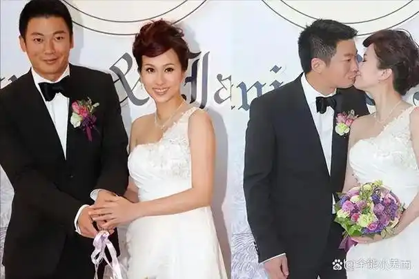 她的婚礼当时掀起了香港的轰动,伴娘阵容包括了佘诗曼和汤盈盈.