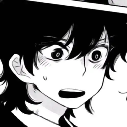 男生头像超酷的黑白系伤感动漫男头