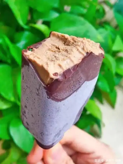 东北大板咖啡脆皮冰淇淋,层层滋味,感受丝滑香浓