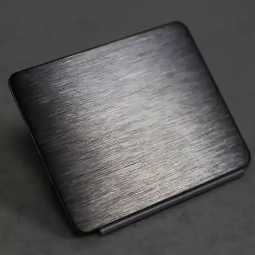 黑钛金不锈钢粗拉丝板粗叠纹不锈钢磨砂厂生产