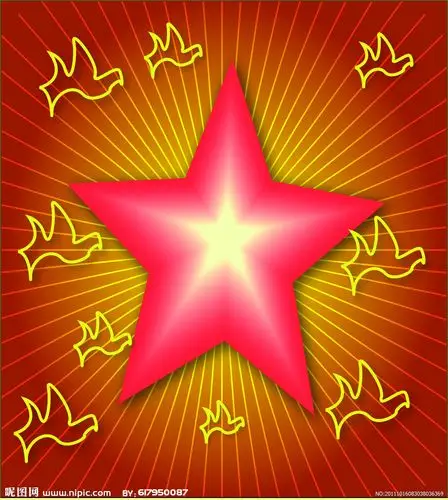 闪闪的红星设计图__图片素材_其他_设计图库_昵图网nipic.com