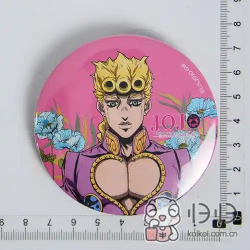 ジョジョの奇妙な冒険 第五部 黄金の风 in j-world tokyo 徽章