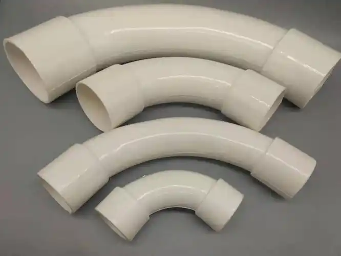 pvc电工套管月亮弯202532405075线管月弯大弧度弯头定制32