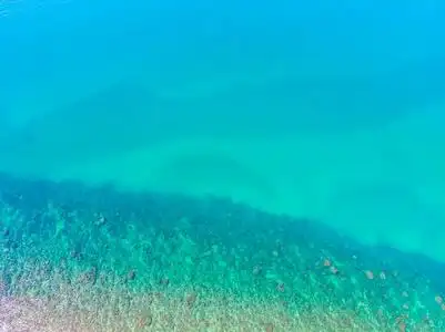 海水海面蓝色的股票图像.