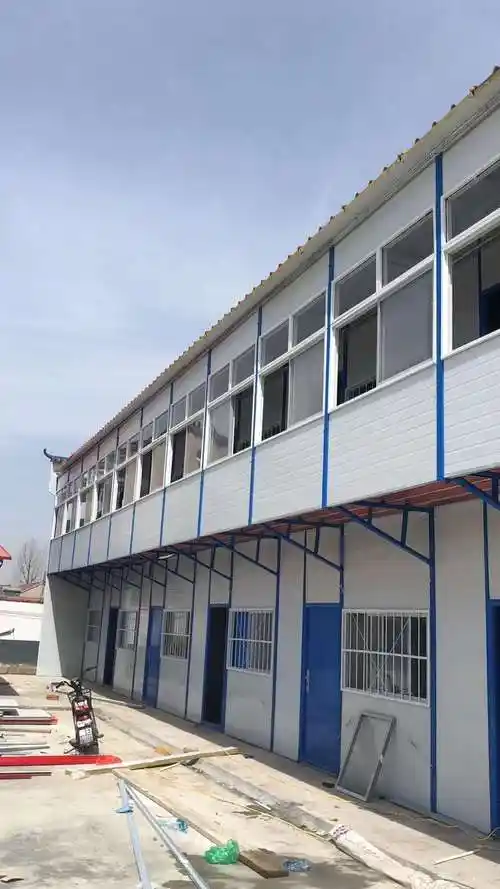 活动板房工地临时房防火雅致房k式彩钢板活动房板房定制