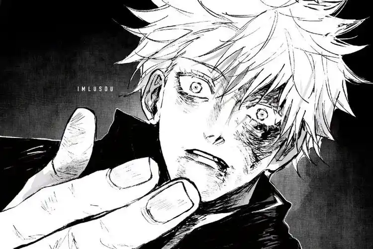 咒术回战|带感黑白漫画风|插画