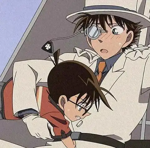 cp头像柯南基德柯基