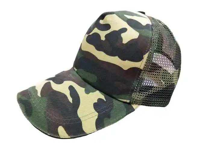 全纯棉迷彩棒球帽子男军训陆军弯檐迷彩鸭舌帽印字刺绣logo-阿里巴巴