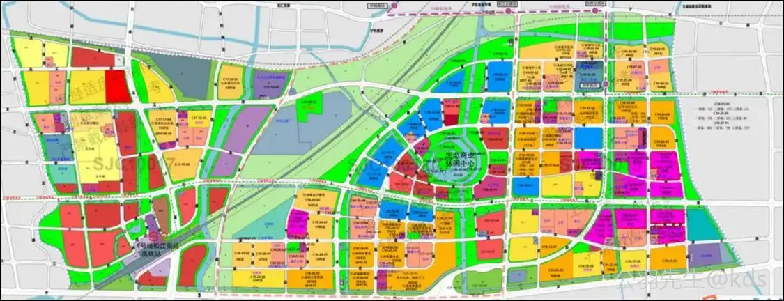 松江南站规划,有动迁过去的可以看看.-宽带山kds-宽带山社区-城市消费