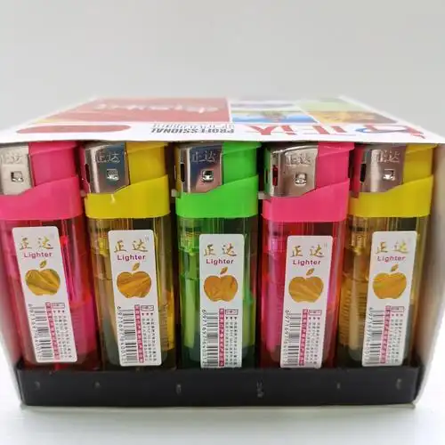 正达打火机厂家价批发818贴标打火机大双园打火机