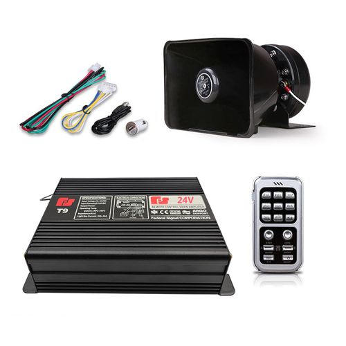 0摩登道奇 汽车喇叭警报器车载无线警笛喊话器开道