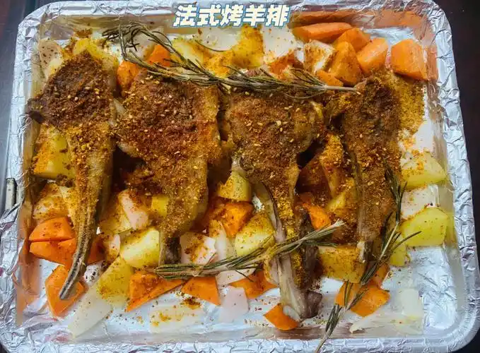 简单快速好吃的法式烤羊排