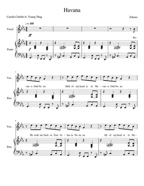 havana钢琴谱 贾斯丁比伯推荐歌曲,卡妹感动到哭差点崩溃