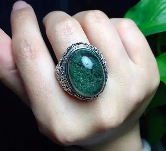 丨绿野仙踪独一无二的绿幽灵戒指