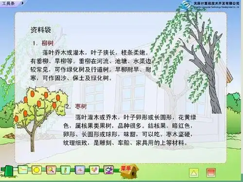 《小柳树和小枣树》ppt课件