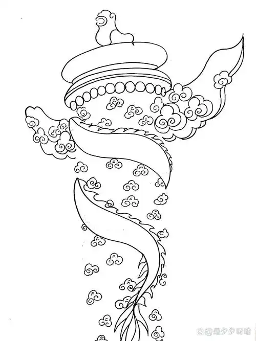 单体1|手绘华表柱/步骤图/教程