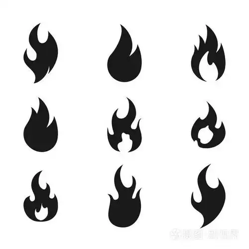 火焰标志图标设置9