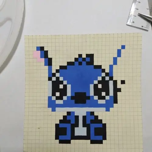 手把手教你画马赛克史迪仔 - 简书