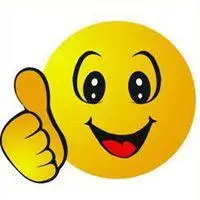 卡通大口笑脸头像图片【点击鼠标右键下载】