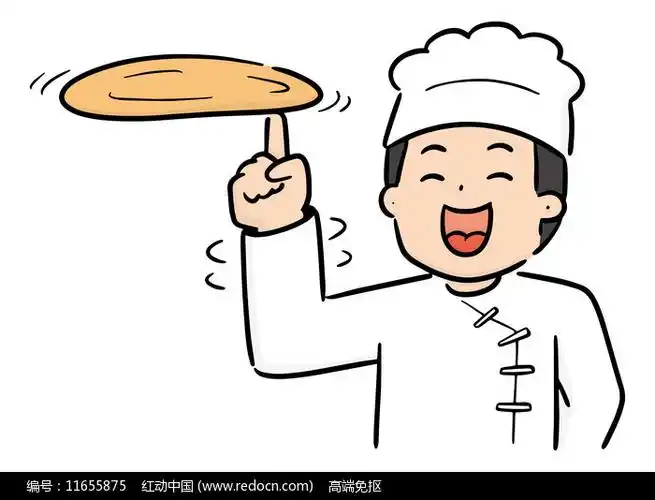 玩印度飞饼的男孩手绘图片_卡通手绘_编号11655875_红动中国