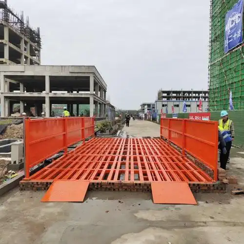 150吨工程洗车机 建筑工地洗车设备 洗车台厂家 免基础洗轮机