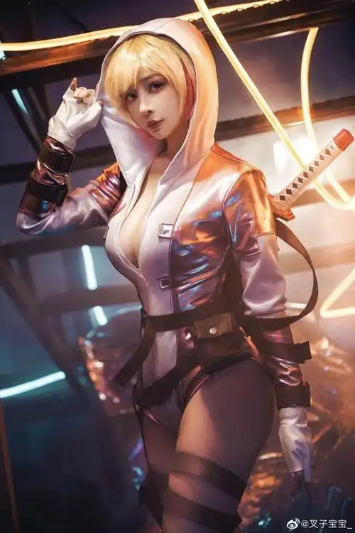 今日壁纸你们要的格温侍cos来了