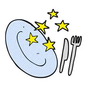 干净卡通卡通干净的盘子照片