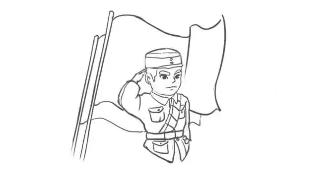 手绘漫画"说"党史