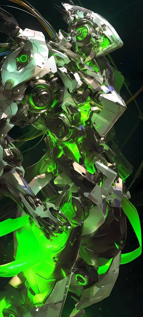 手机壁纸以科幻与未来主义为灵感,展现设计师的创造力和机械美学理解