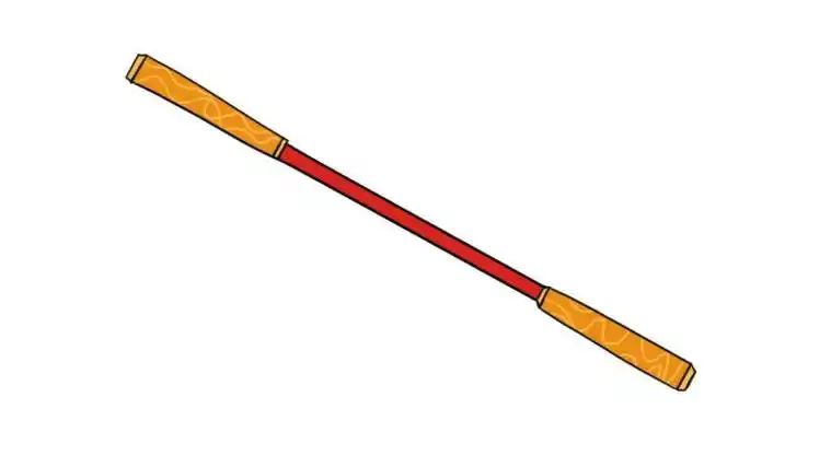 如意金箍棒怎么画卡通简笔画简笔画大全金箍棒简笔画帅气的金箍棒简笔